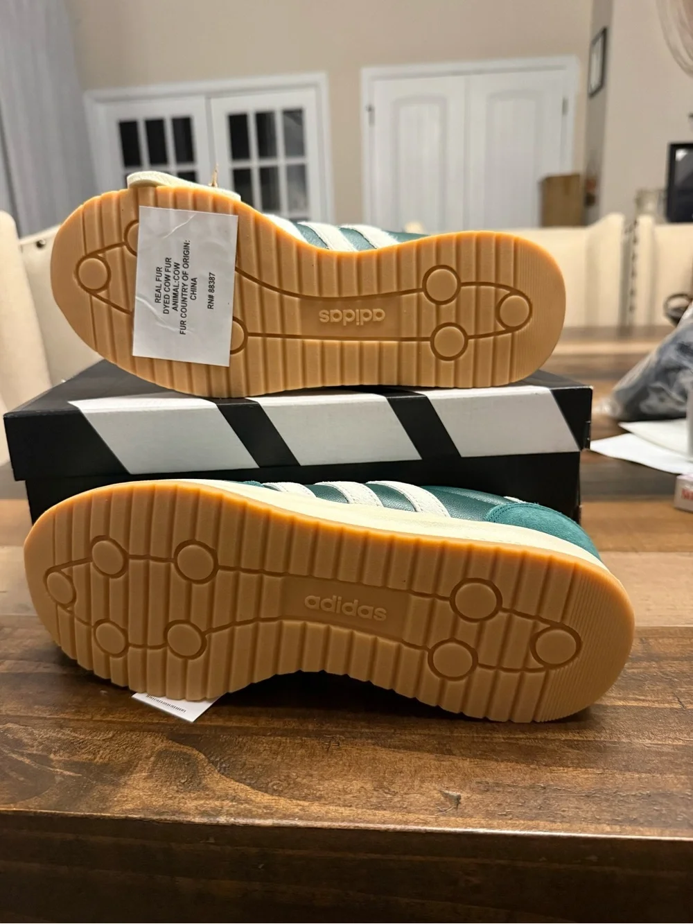 adidas Run 70s 2.0 Shoes in Collegiate Green
